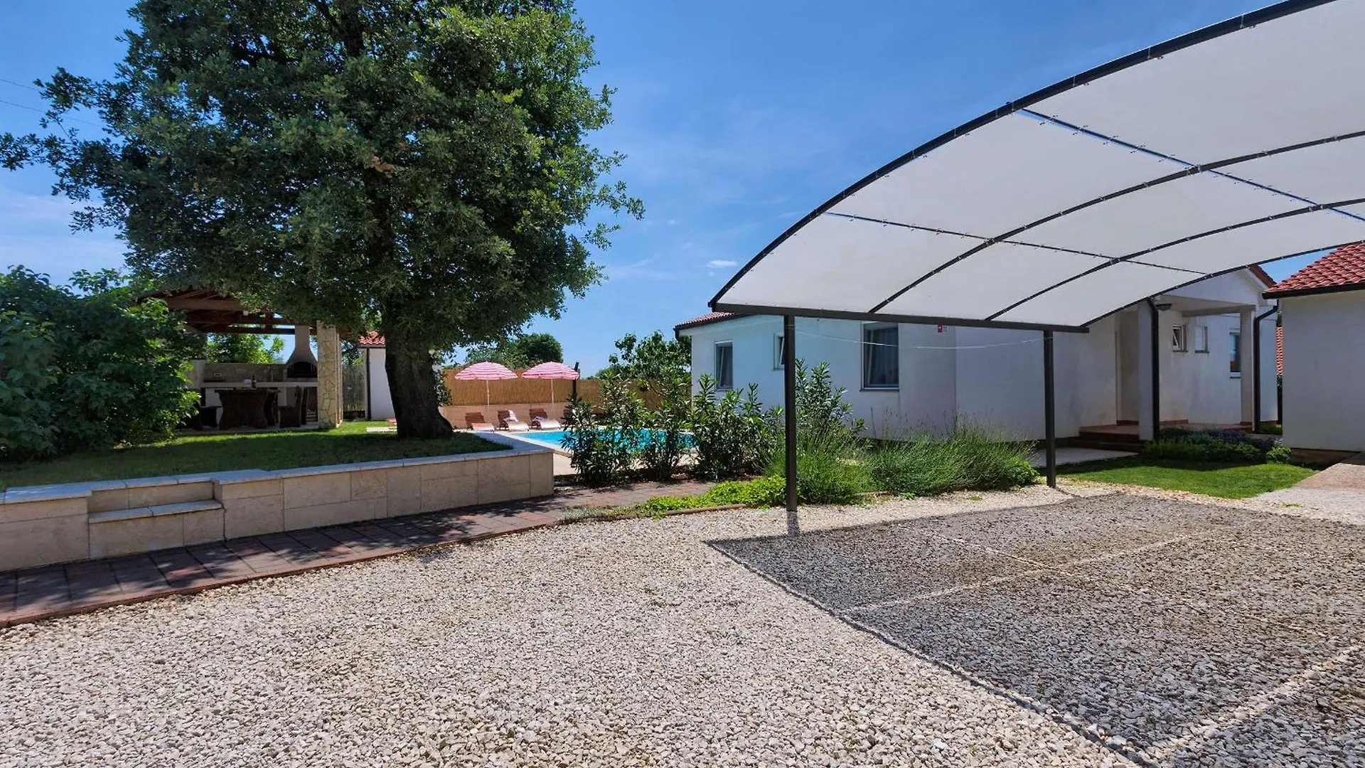 Haus Daniela Mit Ueberdachter Terrasse Und Pool Villa Loborika Holiday home